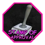Stamp of Approval badge icon