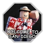Welcome to San Diego badge icon